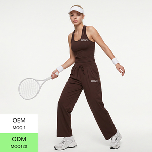 Vêtements pour femmes, ensembles de survêtements athleisure, pantalons larges pour femmes, pantalons amples, combinaison, ensembles de danse pour femmes, tenue, ensembles 2 pièces - Product Image 4