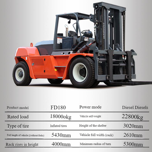 Apilamiento hidráulico Proveedor profesional Carretilla elevadora diésel Precio 8T 10t 12t 15T 16t 20t <span class=keywords><strong>25t</strong></span> Carretilla elevadora diésel con precio de fábrica - Product Image 6