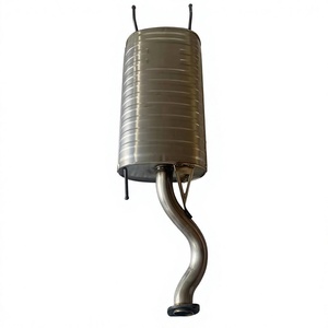 ท่อไอเสียรถยนต์ SS409 ท่อเก็บเสียงเหล็กกล้าสำหรับ Toyota Land Cruiser Prado 4500 ท่อไอเสียแบบเปลี่ยนตรง - Product Image 1