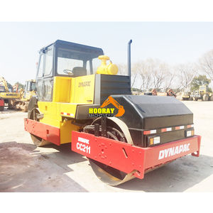 Mini rodillo compactador Dynapac CC211 de 5 y 7 toneladas, tambor doble de acero liso, usado, en segunda mano, en venta. - Product Image 1
