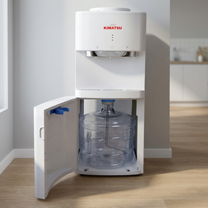 Distributeur d'eau chaude et froide portable Kimatsu de haute qualité, certifié CB/CE, 500W, 220V, installation facile sur pied, pompe silencieuse à chargement par le bas - Product Image 2