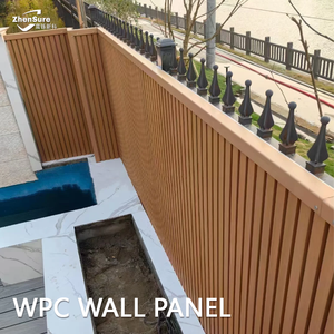 Panneau mural rainuré en WPC de qualité supérieure pour l'extérieur, revêtement extérieur pour clôture de jardin, résistant aux intempéries, durable - Product Image 5