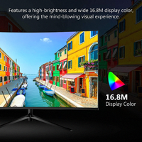 Courbe plate Gaming Led 34 Écran 32 Ultra Large Courbe 4k 144hz Gaming 144 Ips 27 Moniteur Manitor 144 Ips Lcd 24 Pouces Moniteur