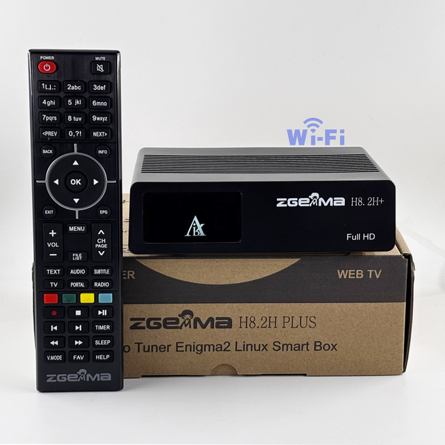 2025 new zgemma Satellite decoder ZGEMMA H8.2H plus DVB S2 + DVB C/T2 support CA