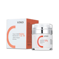 Logo personnalisé Crème pour le visage à la vitamine C Blanchiment De La Peau Soin de la peau coréen Crème hydratante blanchissante Soin De Visag Crème pour le visage