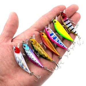 Señuelo de Pesca de 50 mm y 5 g, Tipo Minnow, de Hundimiento Lento, para Pesca de Lubina y Trucha en Agua Dulce y Salada - Product Image 2