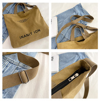 Bolsos de Lona para Mujer, 100% Algodón, Gran Capacidad, Bolsos de Hombro con Cierre de Cremallera para el Uso Diario