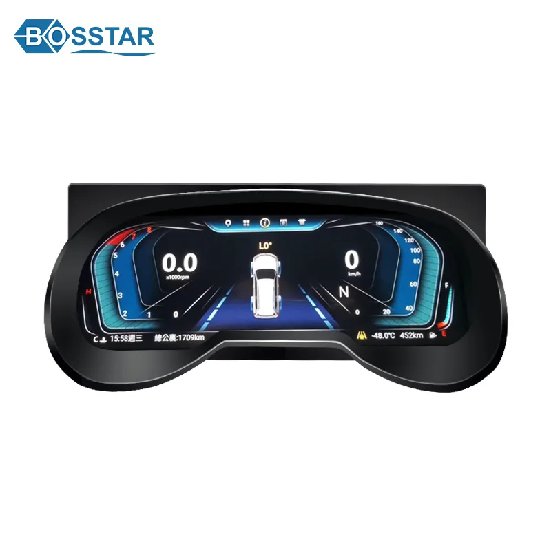 Compteur de vitesse numérique de voiture, système android, affichage lcd, pour tableau de bord toyota RAV4