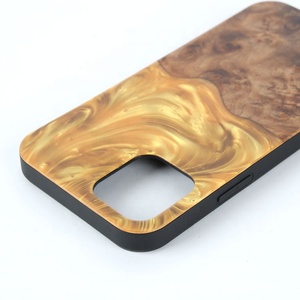 เรซินไม้TPUป้องกันการระเบิดขอบออกแบบความแรงของโรงงานที่กำหนดเองสำหรับ<span class=keywords><strong>Iphone</strong></span> 12 Se 8Plusเรซิ่นไม้ของขวัญหัตถกรรม - Product Image 5