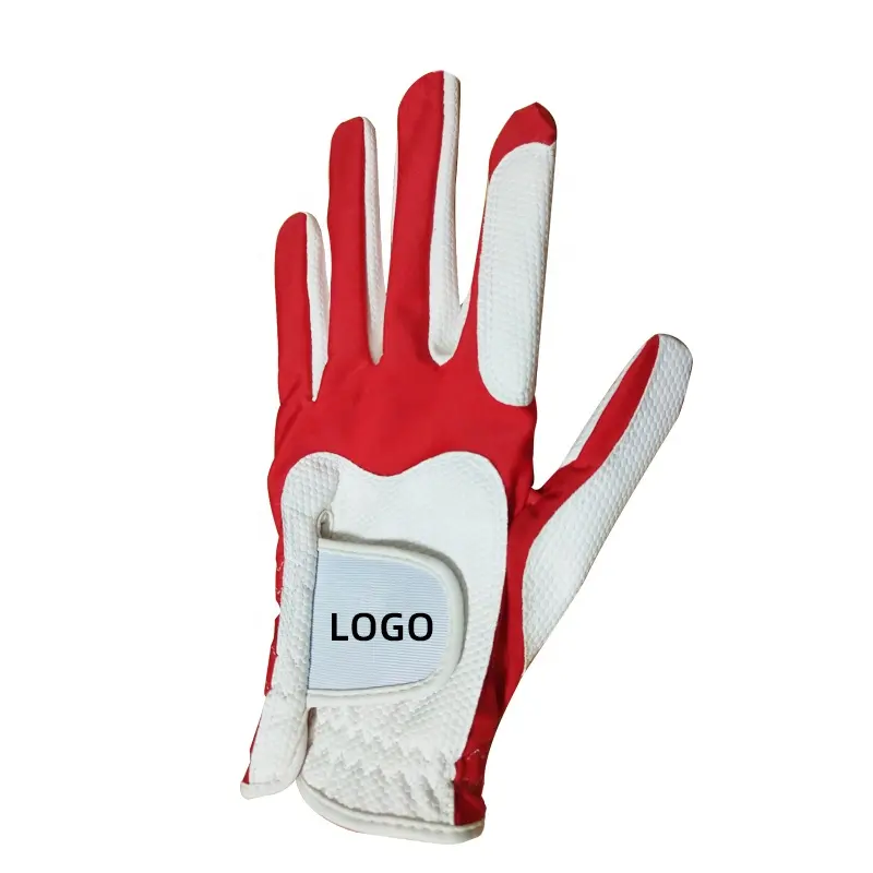 Custom Logo Golf Glove Premium Synthetic Breathable Universal All Sizes Man Male's Golf Gloves