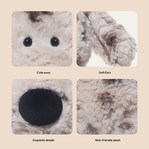 Peluche de Perro <span class=keywords><strong>Danny</strong></span> de Catch Fun, Cachorro con Manchas Súper Suave, Muñeco Adorable, Regalo de Cumpleaños, Poliéster y Algodón PP - Product Image 3