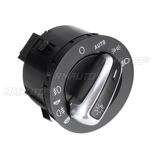 # Interrupteur de phare chromé 4F1941531E pour Audi A3 S3 A6 C6 4F S6 RS6 Q7 A6 4F Avant, interrupteur de commande des feux antibrouillard 4FD941531A, 100% neuf - Product Image 3