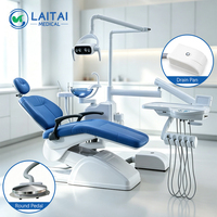 Fauteuil dentaire électrique de luxe de haute qualité pour dentistes, équipement complet pour unité dentaire