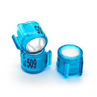 Bague de patte électronique intelligente pour pigeon voyageur néerlandais 2026, forme ronde, sans matériau, vente en gros