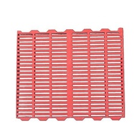 Plancher en plastique pour porcs léger et lisse, lattes en plastique durables pour porcs, plancher à lattes pour élevage de porcs, plancher de porcherie
