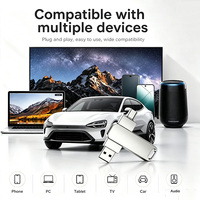 Clés USB Type C OTG métalliques 2.0 16 Go 32 Go 64 Go 128 Go, clé USB OTG Android, clé USB OTG