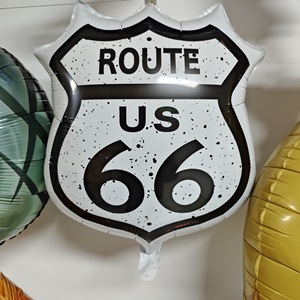 Ballons en feuille de décoration de fête, nouveaux ballons de bus de la <span class=keywords><strong>Route</strong></span> 66 transfrontalière - Product Image 2