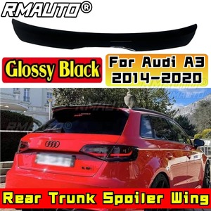Aileron arrière pour Audi A3 Sportback 8P 2014-2020, kit carrosserie, aileron de toit arrière, accessoires de voiture, pièce extérieure - Product Image 1