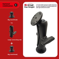 Support industriel en métal 101U pour tablette PC avec support VESA Support de navigation pour grandes machines agricoles Support pour ordinateur de véhicule