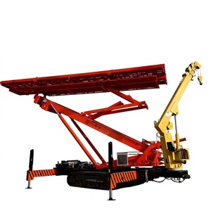 Plateforme élévatrice hydraulique complète 8T pour plafond, équipement d'accès aérien robuste, hauteur 31m, moteur et boîte de vitesses en option, personnalisable - Product Image 1