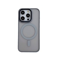 Sarung ponsel antiair Iphone15, sarung ponsel pelindung Pc sensitif kulit sedot magnet untuk iPhone 13 14 pro max