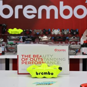 Étrier de frein de moto en alliage d'aluminium radial M4.34 vert fluorescent édition limitée, garantie de deux ans - Rétrofit/Amélioration - Product Image 4