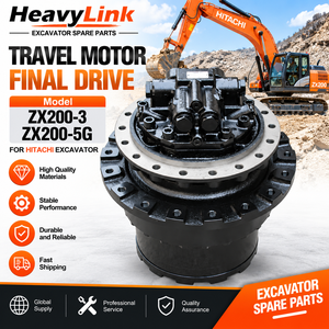 Motor de Traslación Final para Excavadora, Repuesto para Hitachi ZX200-3 ZX200-5G, Componente de Tracción de Oruga - Product Image 4