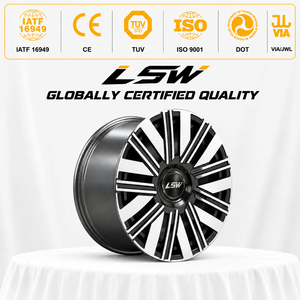 ล้อฟอร์จแบบกำหนดเอง LS8036 สองสี ลายเรเดียลหลายก้าน - Product Image 3