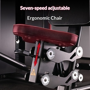 Appareil multifonctionnel pliable et réglable de qualité professionnelle pour tirage vertical, pression inclinée, tirage croisé inversé, presse à jambes et <span class=keywords><strong>extension</strong></span> de jambes - Product Image 3