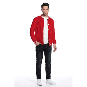 Chaqueta Varsity para Hombre, Duradera, 100% Algodón, Cuello Alto, Transpirable, Diseño Personalizado, Ropa de Invierno, Cantidad al por Mayor - Product Image 1