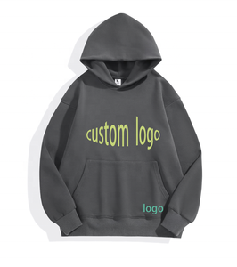<span class=keywords><strong>Hoodie</strong></span> Mode Streetwear kebesaran musim gugur dengan Logo kustom untuk cetakan Puff dan cetakan Digital pola hewan bordir - Product Image 1