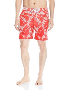 <span class=keywords><strong>Short</strong></span> <span class=keywords><strong>de</strong></span> <span class=keywords><strong>bain</strong></span> pour hommes personnalisé en tissu polyester recyclé environnemental - Product Image 4