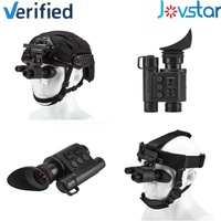 Lunette de vision nocturne numérique infrarouge NVG101D, 4 modes de couleur, montage sur casque, monoculaire, lunettes, résolution 1920x1080, grossissement 1-4x