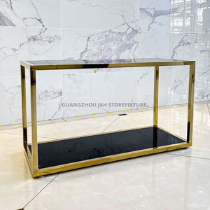 Custom 2 strati di <span class=keywords><strong>abbigliamento</strong></span> Display da tavolo al dettaglio scarpe e borse da esposizione per negozio di <span class=keywords><strong>abbigliamento</strong></span> - Product Image 4