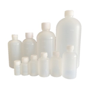 Bouteilles de laboratoire Mingxu 50/100 ml en plastique avec bouchons gradués pour emballage général - Product Image 4