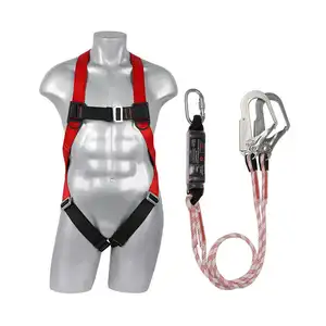 Safety Harness Fall Protection Kit Full Body Harness For Working Roofing Climbing