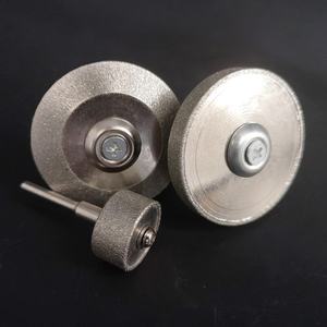 Amoladora Eléctrica Portátil 8006, Disco de Pulir Recto Pequeño, Grano 60/80, 6 Pulgadas, Tipo Plano con Montura de Diamante, Cilíndrico Metálico - Product Image 5