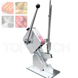 Professional U-Shape Sausage Button Ham Sealing Manual Sausage Casing Clipper Clipping Machine