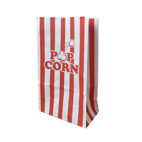 Conception personnalisée Production de sacs d'emballage en plastique Portable Frites Bonbons Pain Popcorn Loisirs Snacks Popcorn Sac
