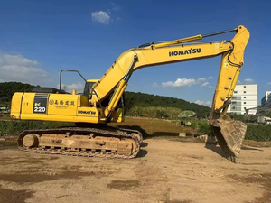 Excavadora de oruga Komatsu usada, maquinaria de construcción, equipo pesado - Product Image 2