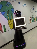 Robot de photographie humanoïde AI Amy Plus dans la cabine photo pour l'hôtel/supermarché/aéroport TrainStation