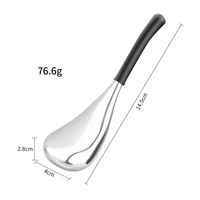 Cuillère de massage facial en acier inoxydable Hongstars, rouleau de glace à double tête pour le refroidissement et le chauffage, outil de soin de la peau pour réduire les poches sous les yeux