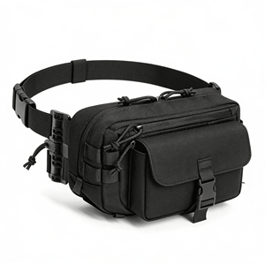 Sac bandoulière LAMGOYI personnalisé, nouveau petit sac banane tendance avec sangle extensible pour femmes et hommes - Product Image 1