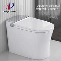WC intelligent avec télécommande, certifié CE, avec fonction bidet automatique, pour salle de bain, modèle australien
