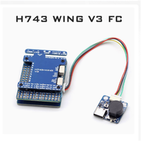Carte de Contrôle de Vol H743 Wing V3 pour Drone FPV à Aile Fixe, 3S à 8S, Double IMU, Double Caméra, OSD, CAN, USB Type C, ArduPilot, INAV