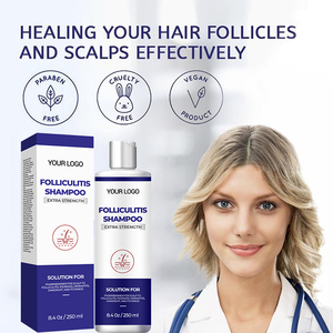 Shampoo anti-chute de cheveux biologique à la vitamine B2, formule nourrissante et rafraîchissante pour prévenir la perte de cheveux - Product Image 4