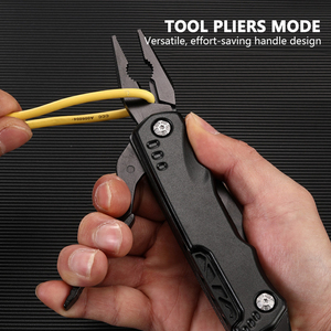 Pince multifonctionnelle de survie pour le camping, outil multifonction avec marteau à griffes en acier inoxydable et étui en nylon pour la chasse et la randonnée en extérieur - Product Image 3
