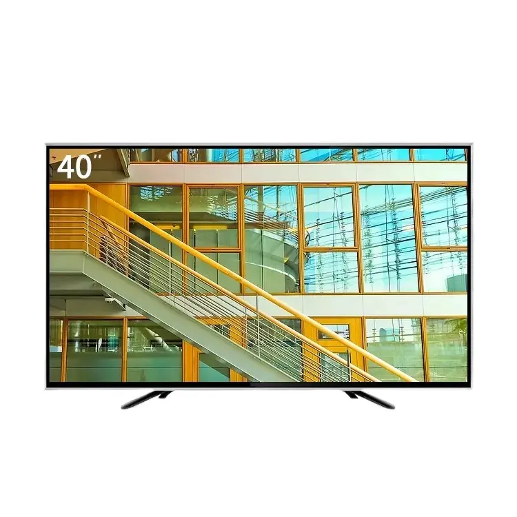Novo OLED televisão smart tv 40 polegada pequena mini tv televisor 4k levou tv