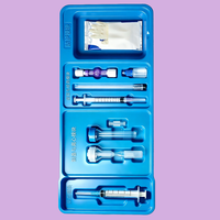 Kit PRP vétérinaire FAUN à usage unique 10 ml – Ensemble complet de traitement et de collecte sanguine pour grands animaux