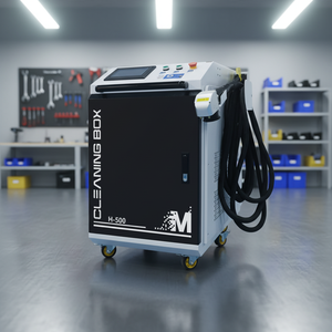 Nettoyeur laser à impulsions portable de type <span class=keywords><strong>valise</strong></span> 200W 300W pour l'élimination de la rouille et le nettoyage des pièces automobiles, châssis de camion, moteur, boîte de vitesses - Product Image 2